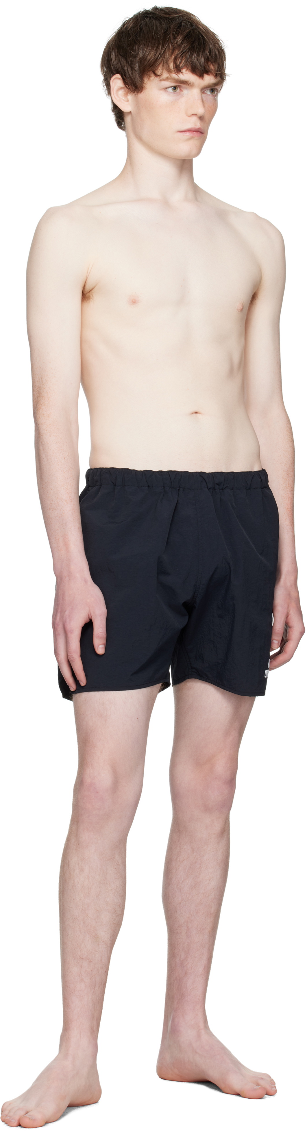 Neighborhood Black Recycled Nylon Swim Shorts