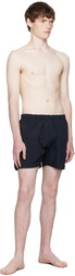 Neighborhood Black Recycled Nylon Swim Shorts