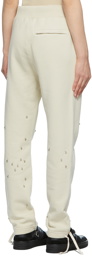 1017 ALYX 9SM Beige Studded Double Logo Lounge Pants