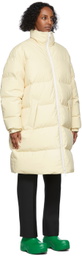Bottega Veneta Off-White Down Puffer Jacket