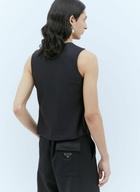 Aaron Esh Draped Wool Top