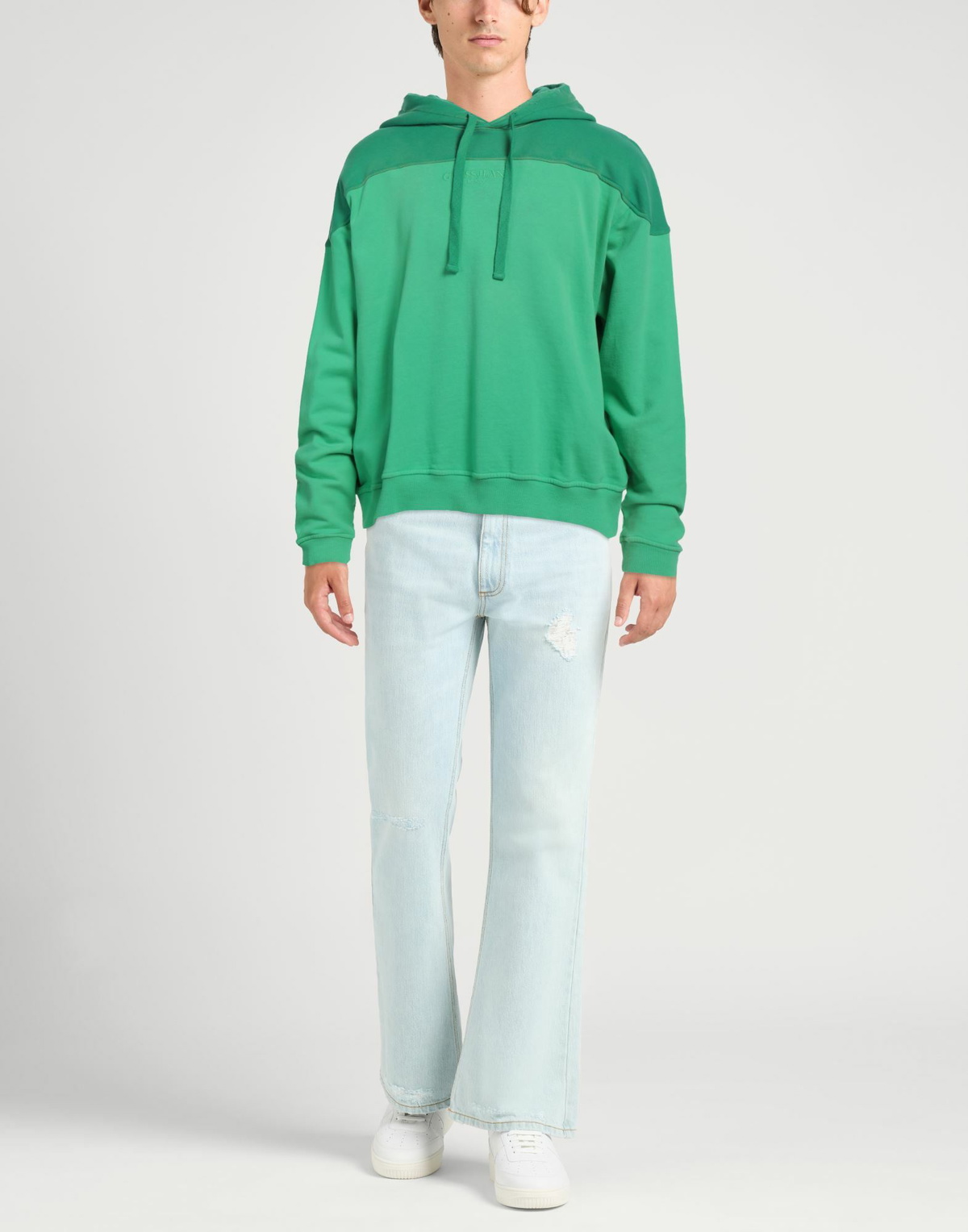 Guess Mens Sweatshirt Light in Green