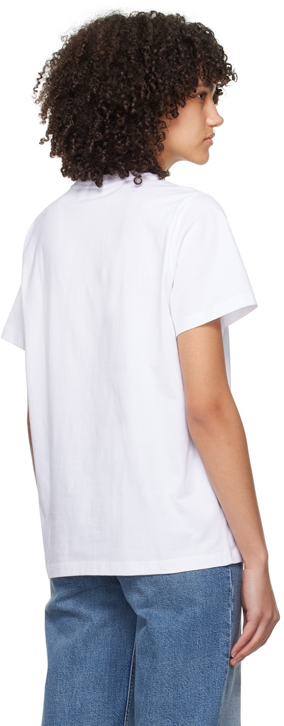 GANNI White Strawberry T-Shirt