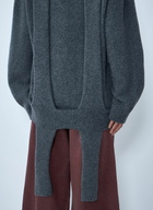 Issey Miyake Oversized Knit Sweater