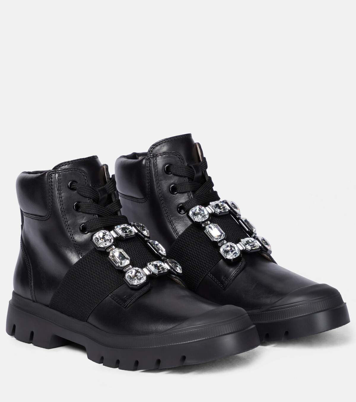 Roger vivier combat clearance boots