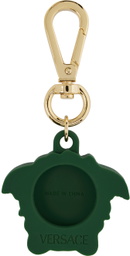Versace Green Medusa Airtag Key Ring