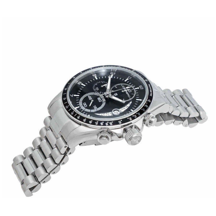 Torino Carrero Winner Circle Chronograph Quartz Black Dial Mens Watch JC1SBK101BK