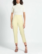 Peserico Womens Pants Pastel in Yellow