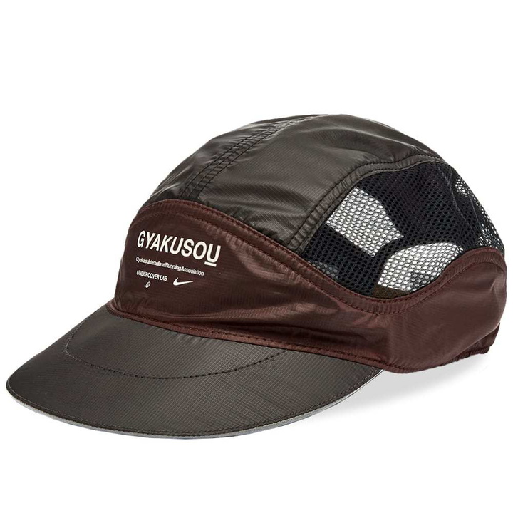 Photo: Nike x Gyakusou Tailwind Cap Deep Burgundy & Iron Grey