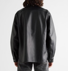 Acne Studios - Lark Leather Overshirt - Black