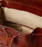 Brunello Cucinelli City leather backpack