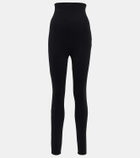 Prada Logo high-rise leggings