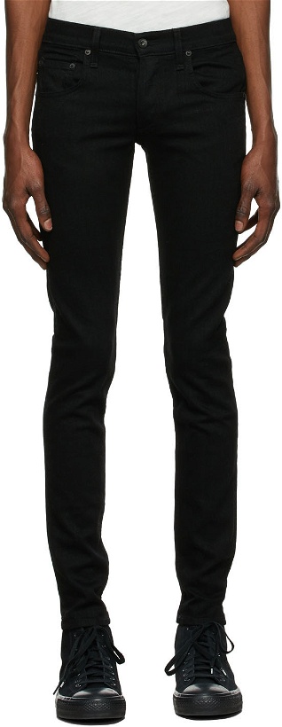 Photo: rag & bone Black Fit 1 Skinny-Fit Jeans