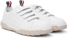 Thom Browne White Velcro Sneaker