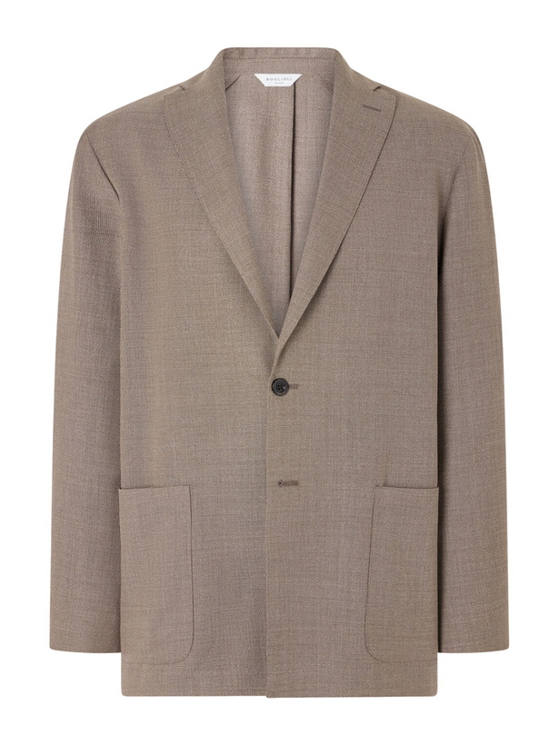 Photo: Boglioli - K-Jacket Virgin Wool Suit Jacket - Neutrals