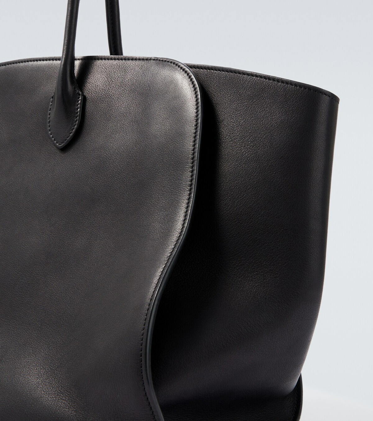The Row Marlo 17 leather tote bag The Row