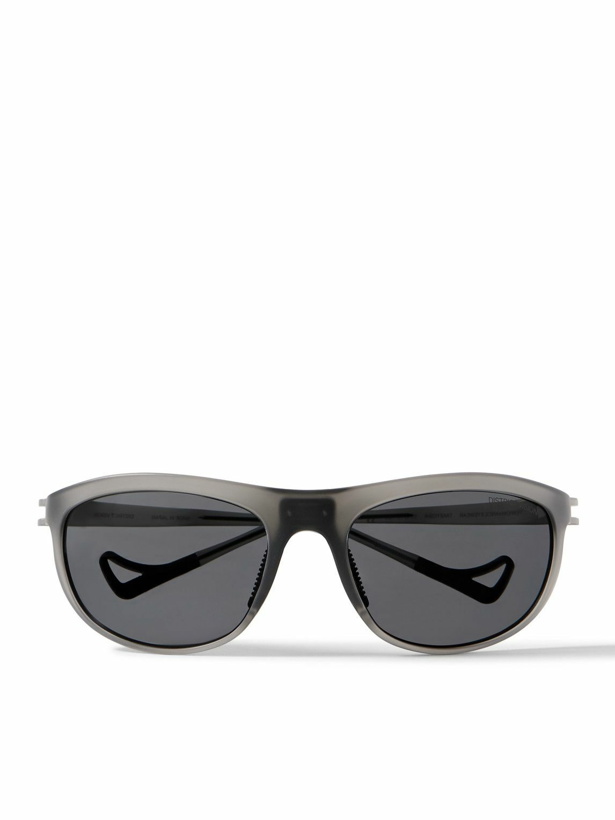 Photo: DISTRICT VISION - Takeyoshi Altitude Master D-Frame Polycarbonate Mirrored Sunglasses