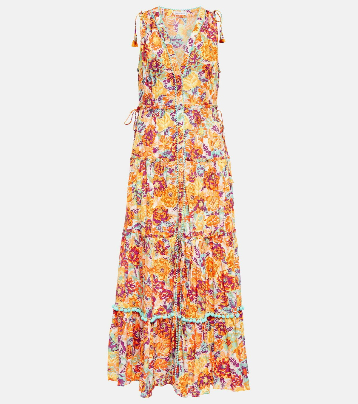 Poupette St Barth Ivy floral maxi dress Poupette St Barth