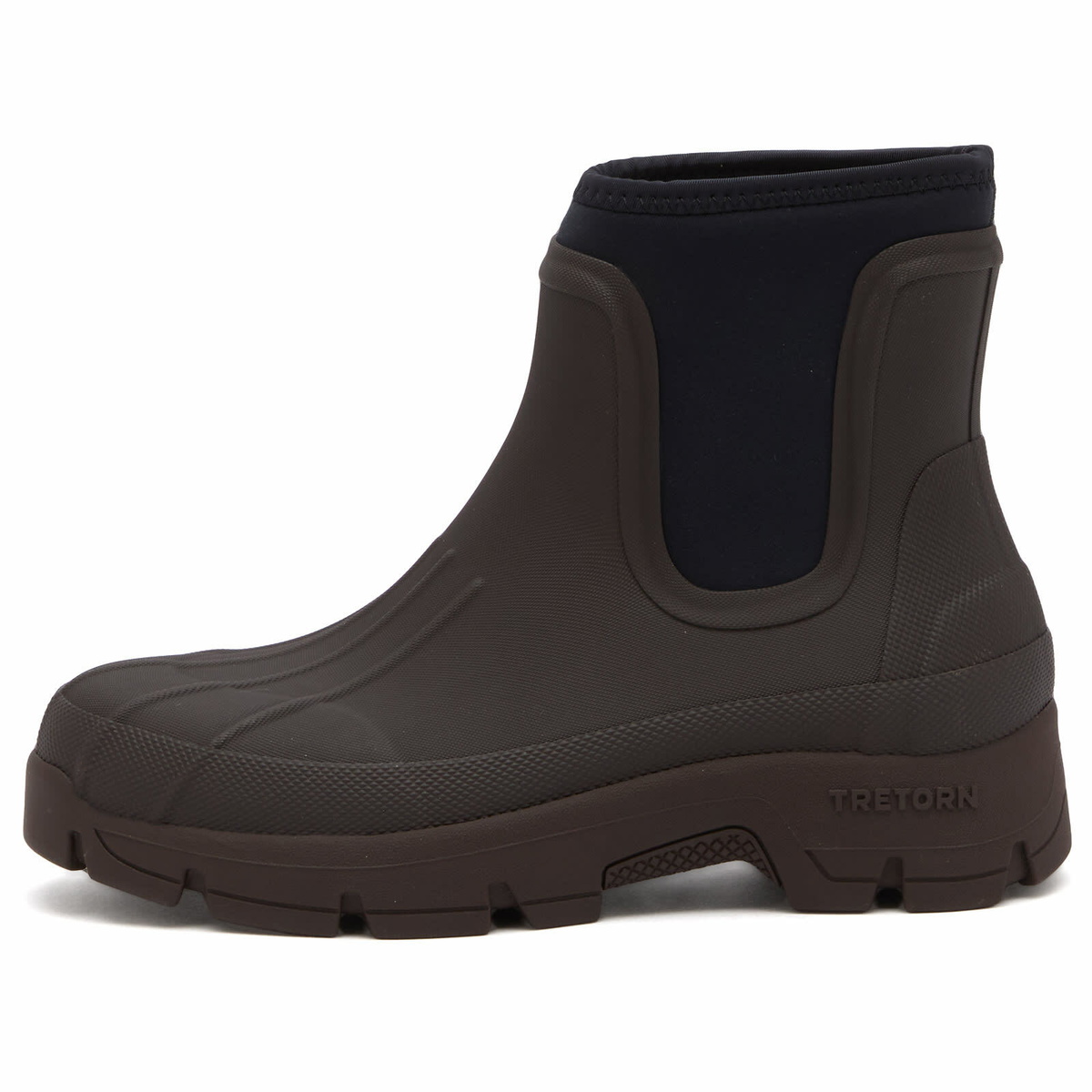 KASSL Editions Women's x Tretorn Marie Chelsea Boot in Coffee Brown