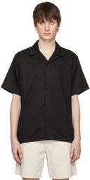 Saturdays NYC Black York Camp Shirt