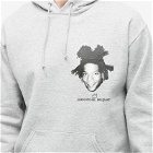 Wacko Maria Men's Jean-Michel Basquiat Hoodie in Grey