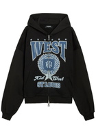 Kidwest St Louis Hooded Cotton Sweatshirt Black