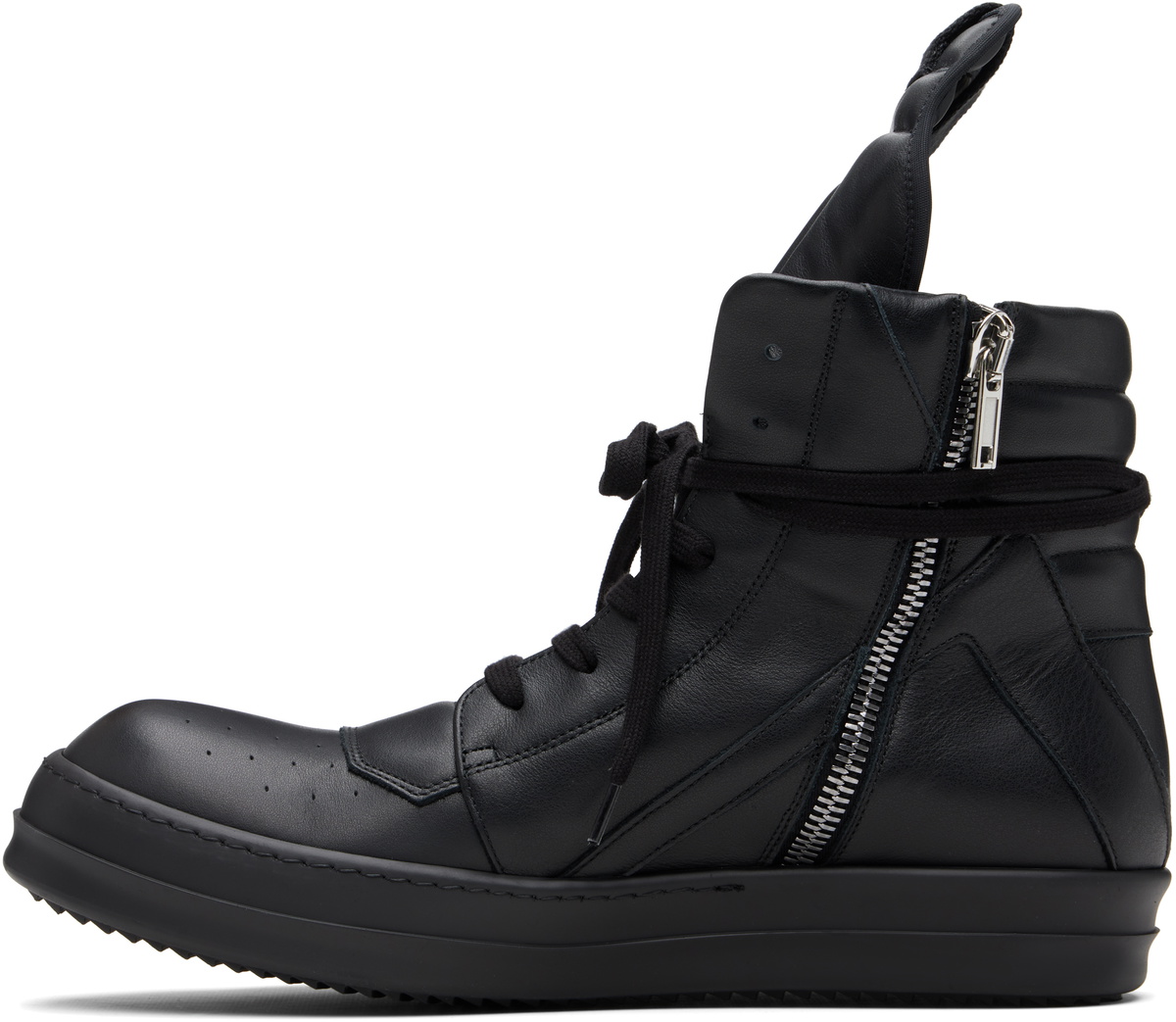 Rick Owens Black Temple Geobasket Sneakers Rick Owens