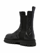 EMPORIO ARMANI - Quilted Chelsea Boots