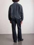 A Kind Of Guise - Nanamica Suede Bomber Jacket - Gray