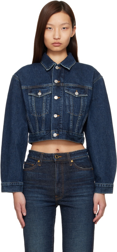 Photo: AGOLDE Navy Radley Denim Jacket