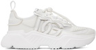 Dolce & Gabbana White Daymaster Sneakers