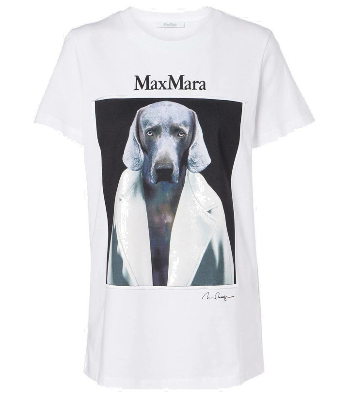Photo: Max Mara Cipria printed cotton jersey T-shirt