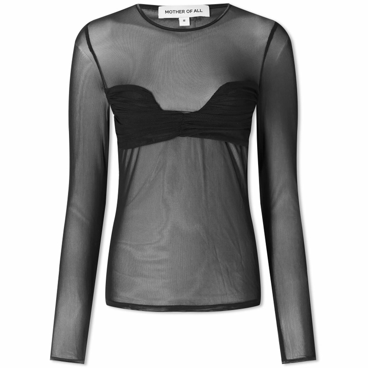 Photo: Mother of All Women's Ellie Top in Black