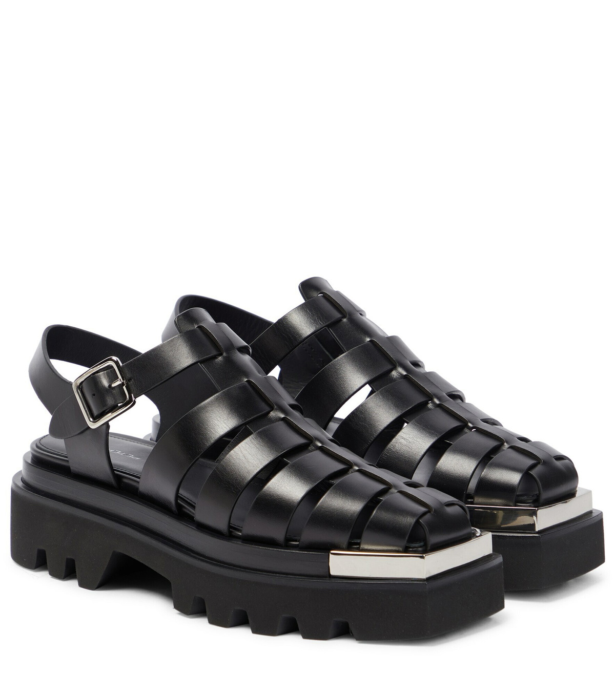 Peter Do - Leather platform sandals