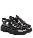 Peter Do - Leather platform sandals