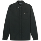 Fred Perry Men's Oxford Shirt in Night Green