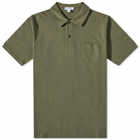 Sunspel Men's Riviera Polo Shirt in Hunter Green