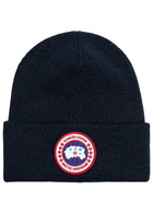 Canada Goose Arctic Ribbed Wool Beanie - Navy