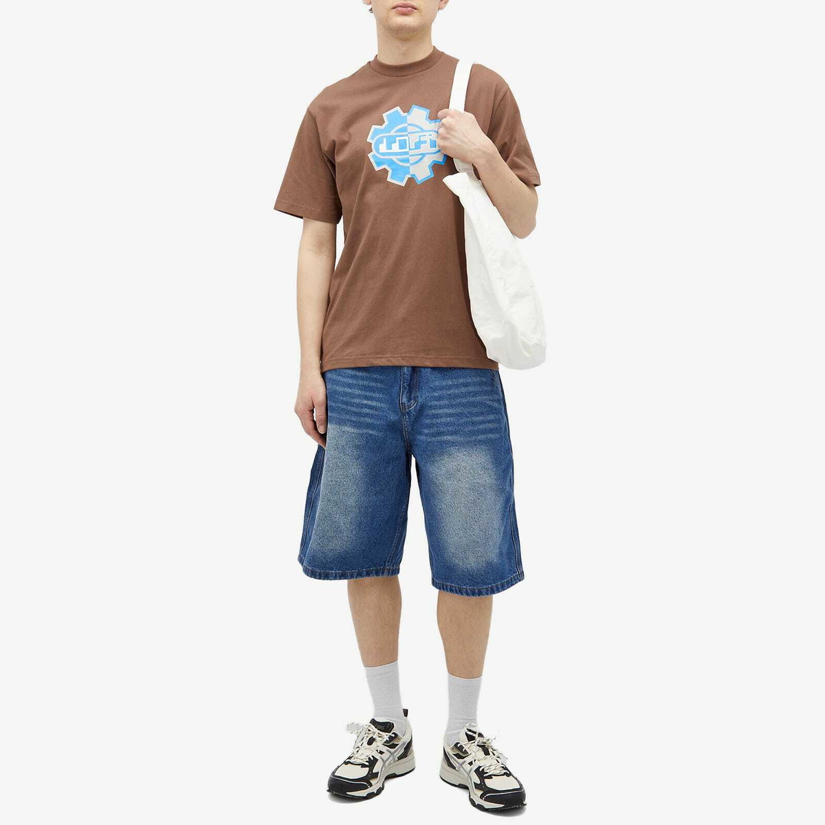 Lo-Fi Men's Gear T-Shirt in Brown