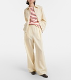 Jil Sander Leather lace-up loafers