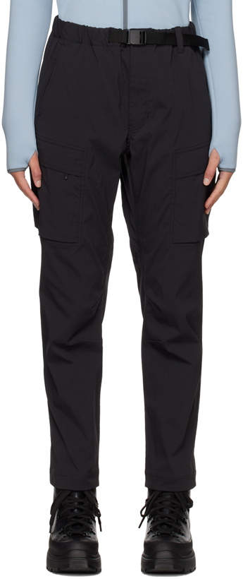 Photo: Goldwin Black Belt Cargo Pants