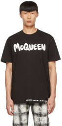 Alexander McQueen Black Cotton T-Shirt