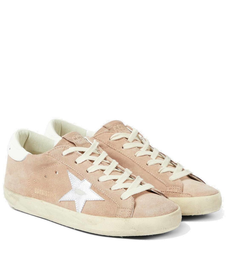 Photo: Golden Goose Super-Star suede sneakers