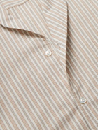 LARDINI - Gian Camp-Collar Striped Cotton Shirt - Multi