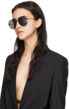 Givenchy Black Classic Aviator Sunglasses