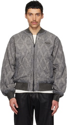 Diesel Gray J-Type-Treat Bomber Jacket