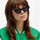 Poppy Lissiman Women's Ren Cateye Sunglasses in Black