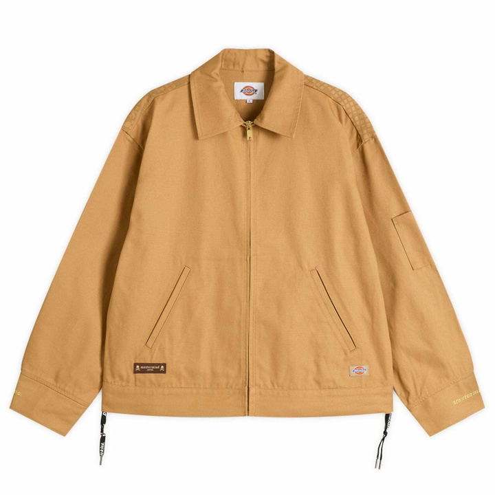 Photo: MASTERMIND WORLD Men's x Dickies Duck Jacket in Camel
