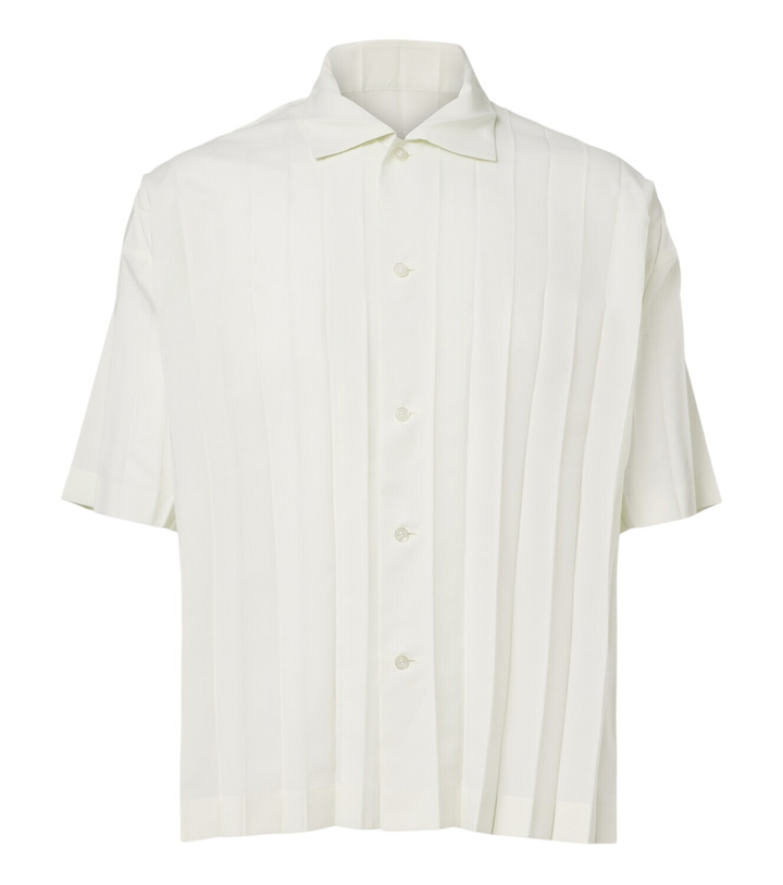 Photo: Homme Plissé Issey Miyake Edge pleated shirt