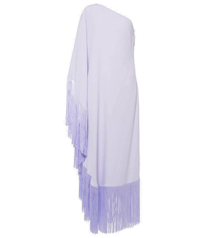 Photo: Taller Marmo Spritz fringed crêpe cady gown